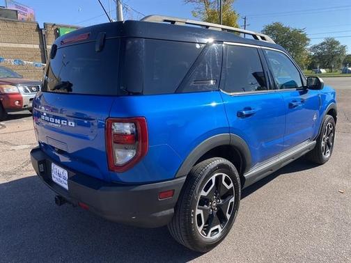 Alto Blue Metallic Tinted Clearcoat 2022 Ford Bronco Sport Outer Banks