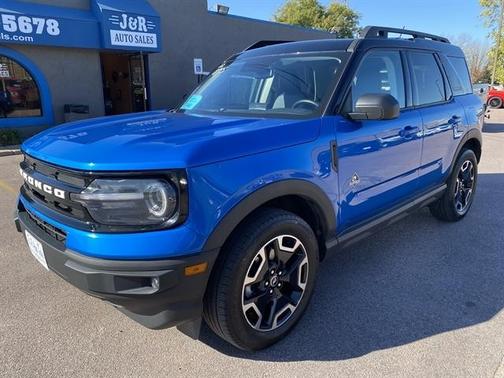 Alto Blue Metallic Tinted Clearcoat 2022 Ford Bronco Sport Outer Banks