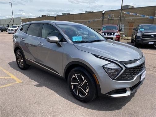 Gravity Gray 2023 Kia Sportage Hybrid LX