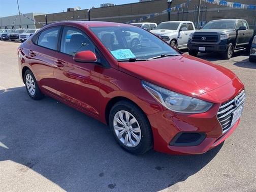 Pomegranate Red Metallic 2019 Hyundai Accent SE