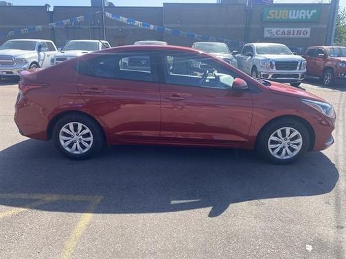 Pomegranate Red Metallic 2019 Hyundai Accent SE