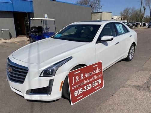 Crystal White Tri-Coat 2019 Cadillac CTS 2.0L Turbo Luxury