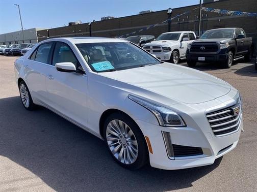 Crystal White Tri-Coat 2019 Cadillac CTS 2.0L Turbo Luxury