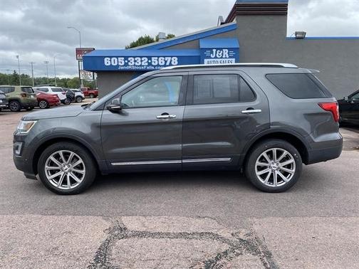 Magnetic Metallic 2017 Ford Explorer Limited