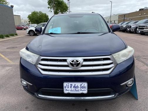 Nautical Blue Metallic 2012 Toyota Highlander SE