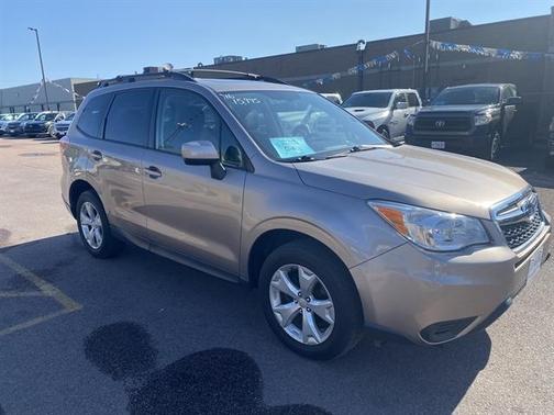 Beige 2016 Subaru Forester 2.5i Premium