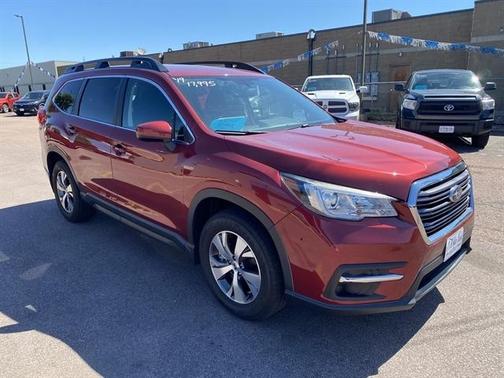 Crimson Red Pearl 2019 Subaru Ascent Premium 8-Passenger