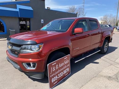 Red Rock Metallic 2016 Chevrolet Colorado Z71