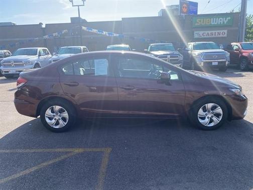 Crimson Pearl 2013 Honda Civic LX
