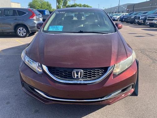 Crimson Pearl 2013 Honda Civic LX