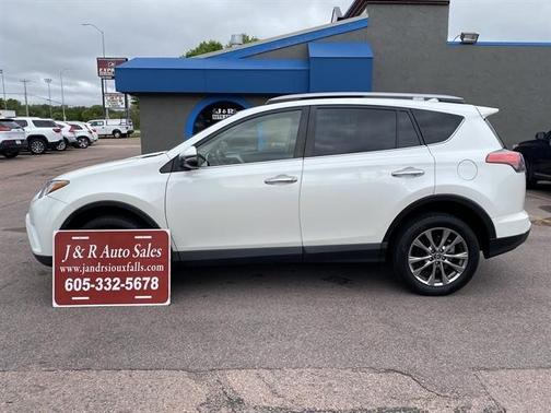Blizzard Pearl 2018 Toyota RAV4 Limited