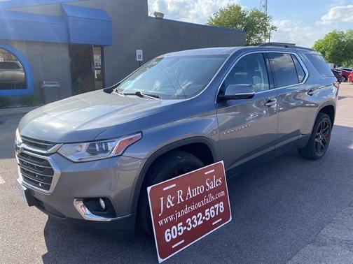 Graphite Metallic 2019 Chevrolet Traverse LT Leather