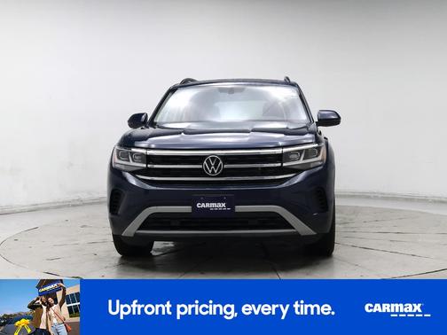 Blue 2021 Volkswagen Atlas SE w/Tech