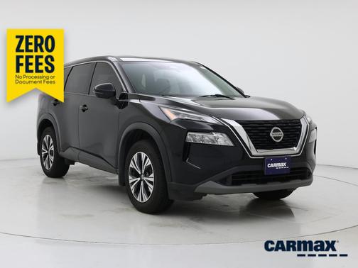 Black 2021 Nissan Rogue SV