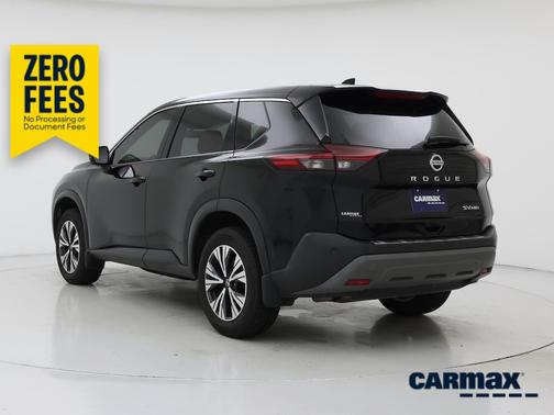 Black 2021 Nissan Rogue SV