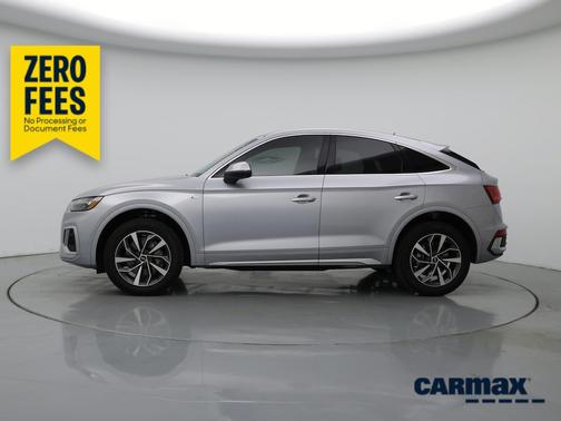 Silver 2022 Audi Q5 Sportback S-Line Premium Plus
