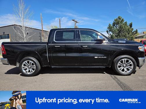 Black 2019 RAM 1500 Laramie Longhorn