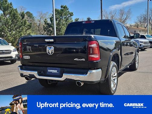 Black 2019 RAM 1500 Laramie Longhorn