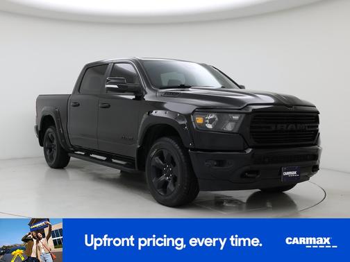 Black 2019 RAM 1500 Bighorn