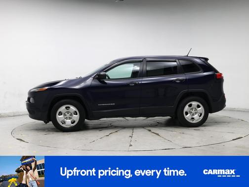 Blue 2016 Jeep Cherokee Sport