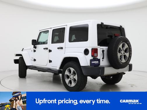 White 2018 Jeep Wrangler All-New Unlimited Sahara
