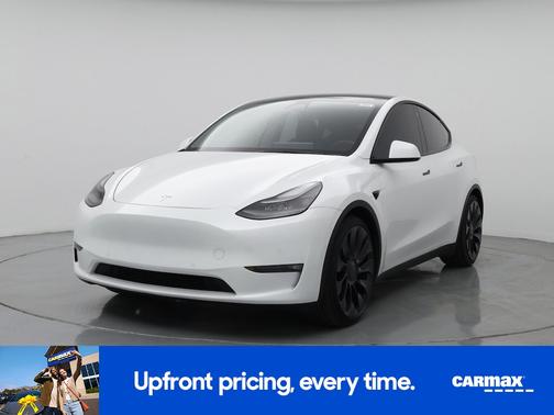 White 2022 Tesla Model Y Performance