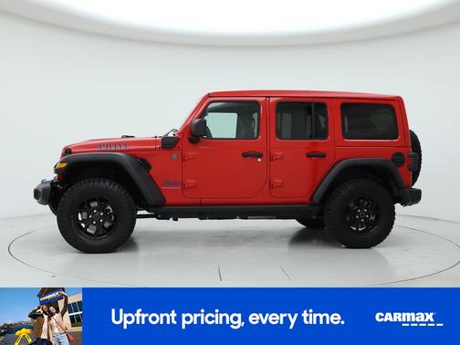 Red 2024 Jeep Wrangler 4xe Willy's