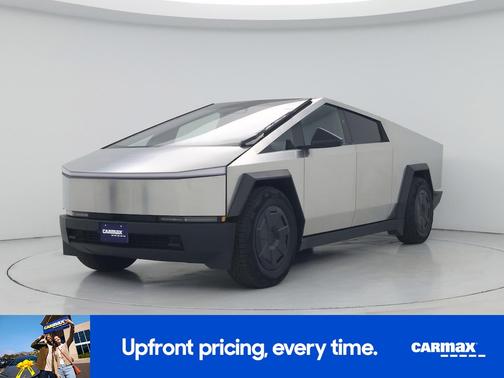 Silver 2025 Tesla Cybertruck