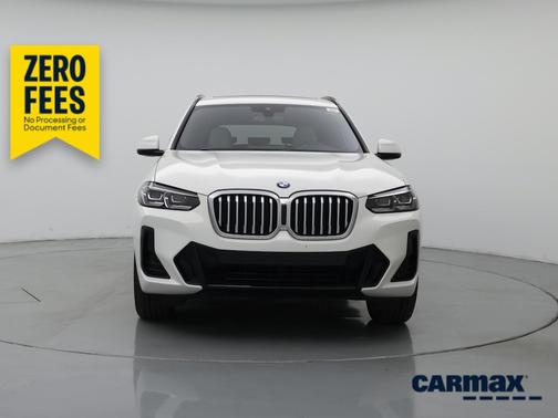 White 2023 BMW X3 XDrive30i