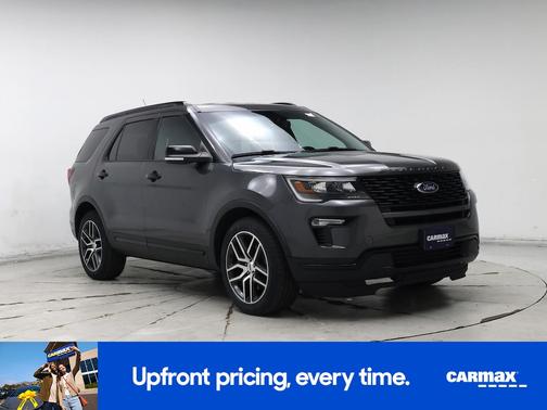 Gray 2018 Ford Explorer Sport