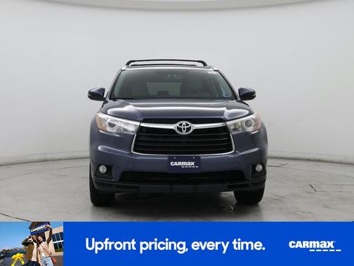 Blue 2016 Toyota Highlander XLE