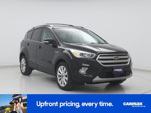 Black 2018 Ford Escape Titanium
