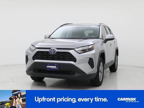 Silver 2024 Toyota RAV4 Hybrid XLE