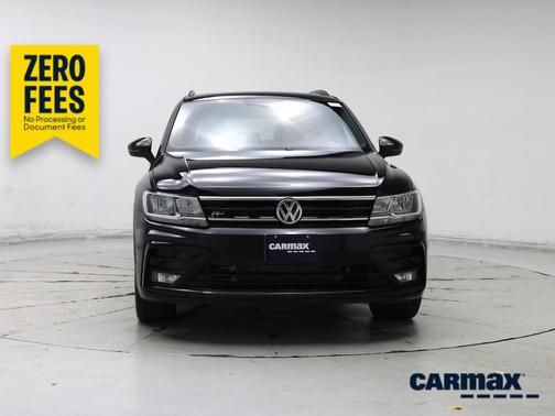 Black 2021 Volkswagen Tiguan SE R-Line Black