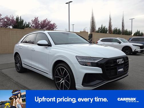 White 2019 Audi Q8 Prestige