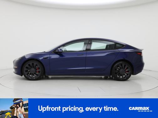 Blue 2023 Tesla Model 3 Performance