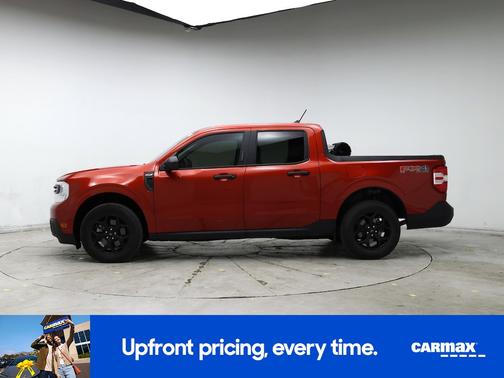 Orange 2022 Ford Maverick XLT