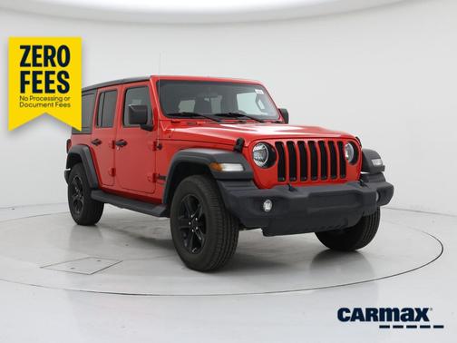 Red 2021 Jeep Wrangler Unlimited Sport Altitude