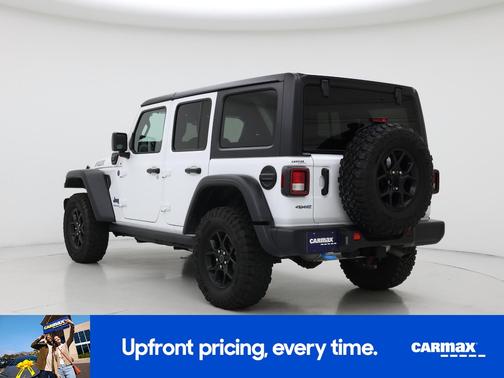White 2024 Jeep Wrangler 4xe Willy's