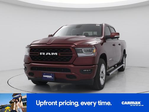 Red 2022 RAM 1500 Bighorn