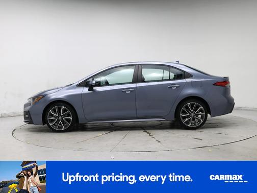Blue 2022 Toyota Corolla XSE