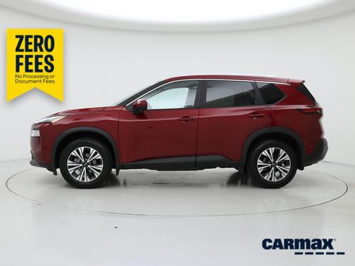 Red 2023 Nissan Rogue SV