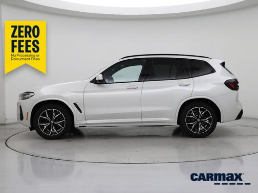 White 2022 BMW X3 XDrive30i