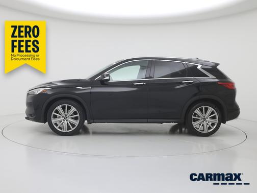 Black 2022 INFINITI QX50 Sensory