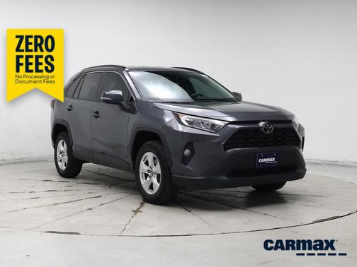 Gray 2021 Toyota RAV4 XLE