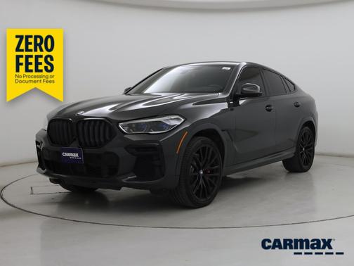 Gray 2022 BMW X6 M50i