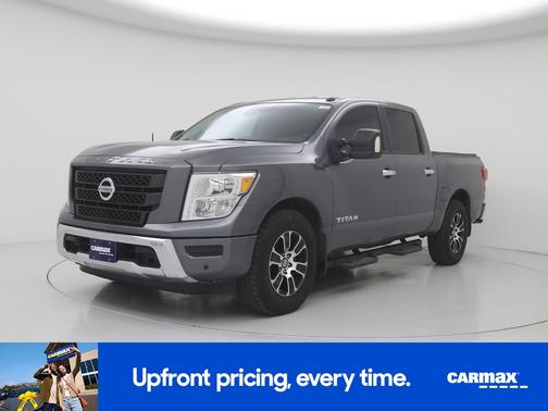 Gray 2021 Nissan Titan SV
