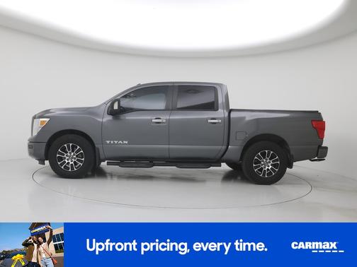 Gray 2021 Nissan Titan SV