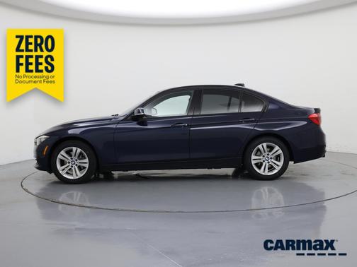 Blue 2016 BMW 328 I