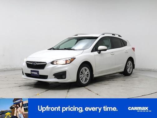 White 2018 Subaru Impreza 2.0I Premium